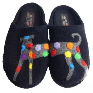 Haflinger Wool Slippers Jack the Dog